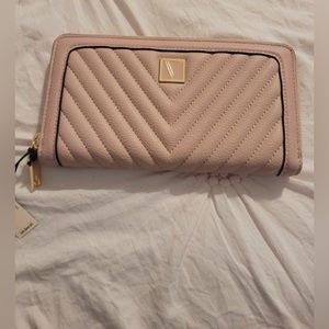 Victoria secret light rose pink wallet